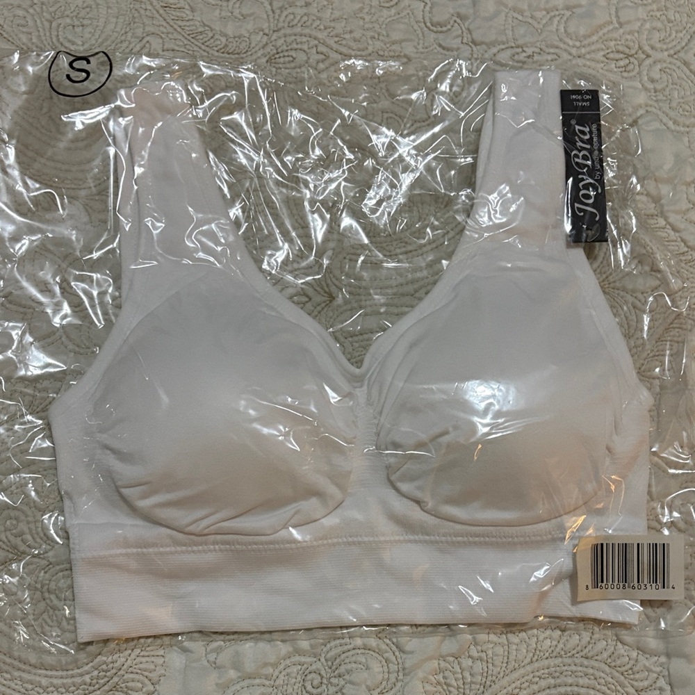 JoyLab Women's Soft White Bra